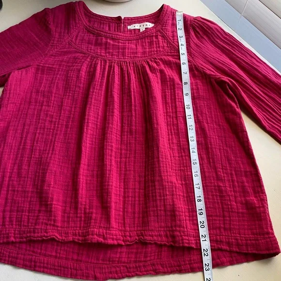 XiRENA Long Sleeve Pink Top Size S - Picture 10 of 11